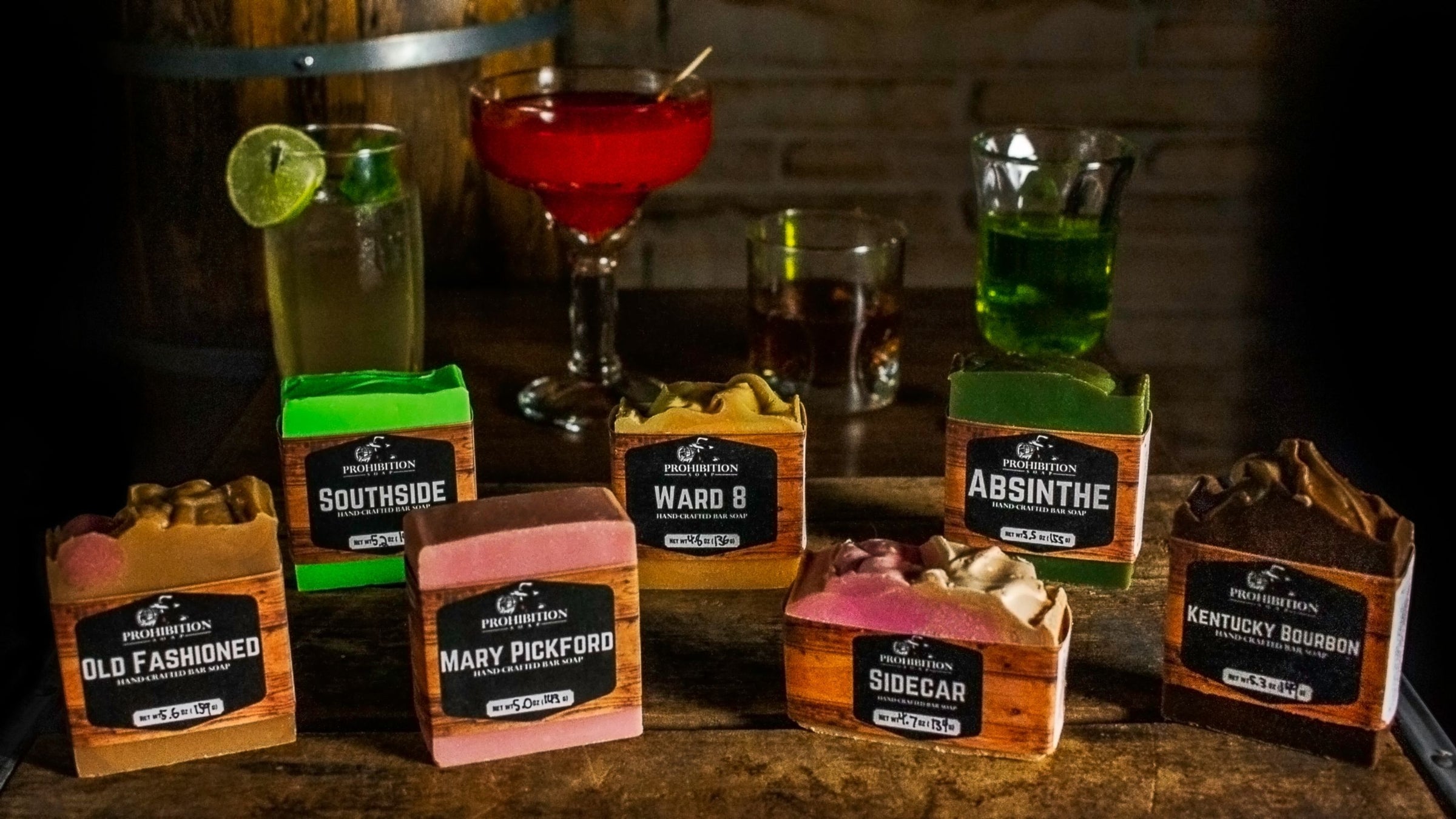 The Prohibition Collection - prohibitionsoap.com