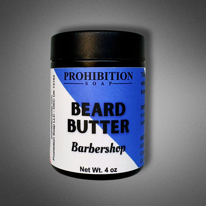 barbershop beard butter - prohibitionsoap.com