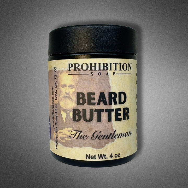 The Gentleman Beard Butter - prohibitionsoap.com