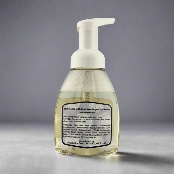 Prohibition Soap foaming aloe vera hand soap