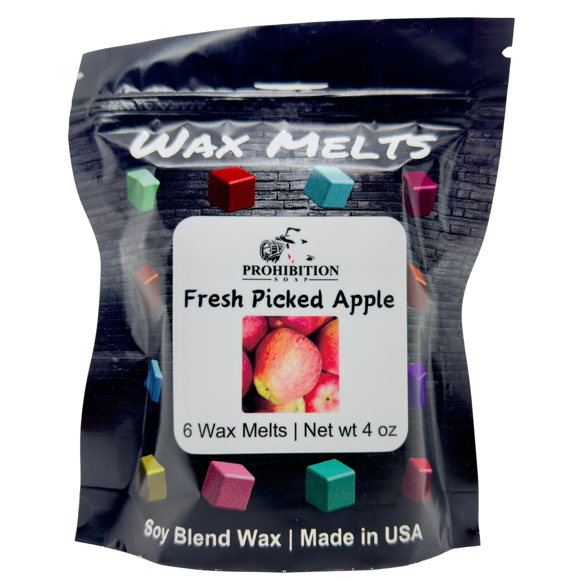 Fresh Picked Apple Wax Melts - Crisp Soy Blend | Prohibition Soap
