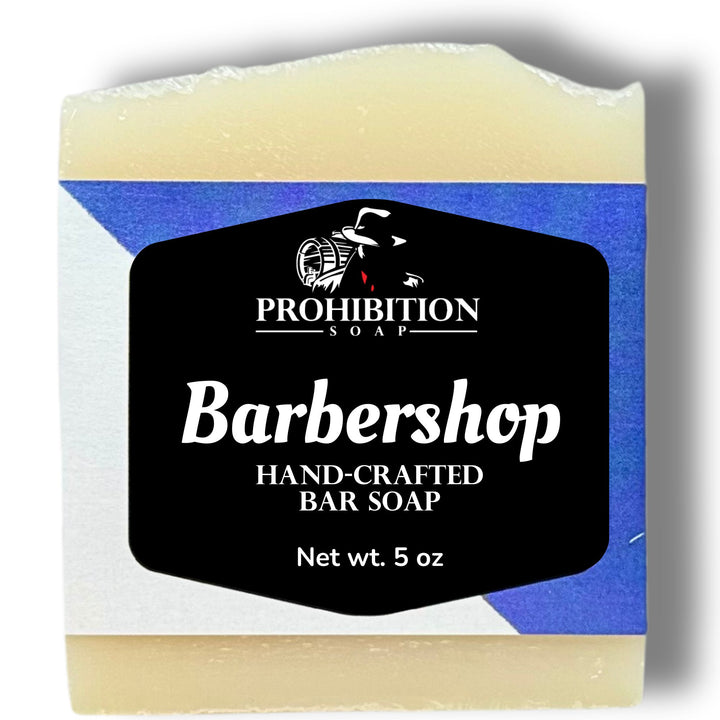 barbershop handmade natural soap - prohibitionsoap.com