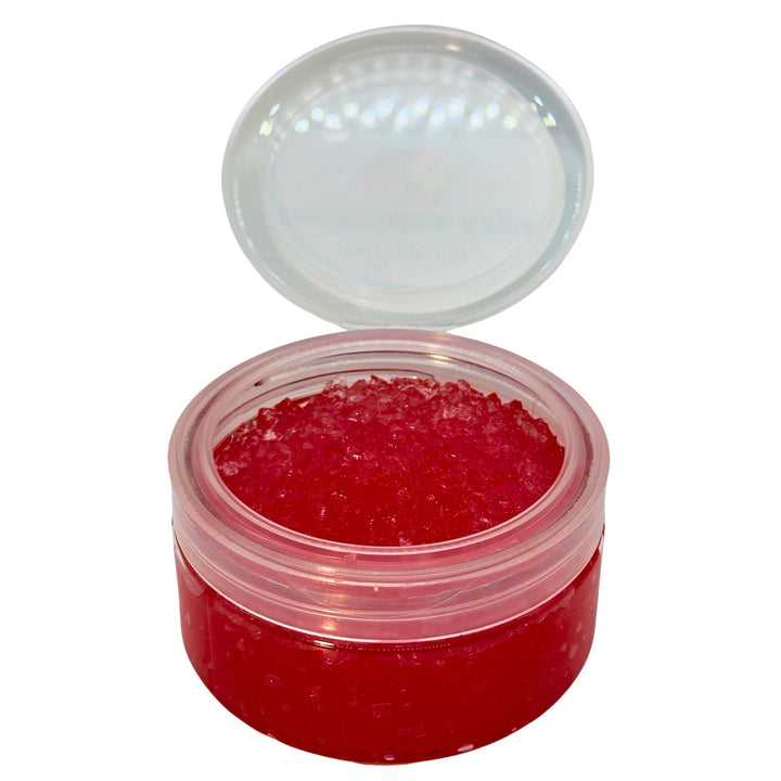 Fresh Picked Apple Smelly Jelly Room Freshner open on white background - prohibitionsoap.com