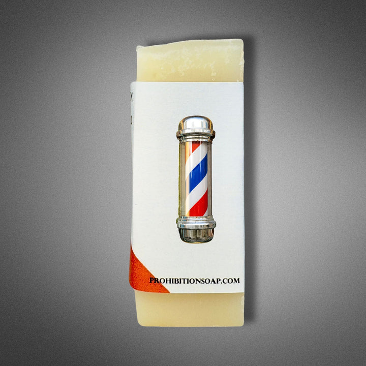 barbershop handmade natural soap - prohibitionsoap.com