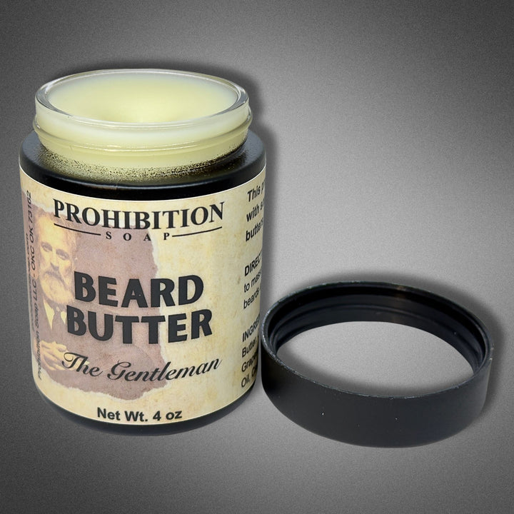 The Gentleman Beard Butter - prohibitionsoap.com