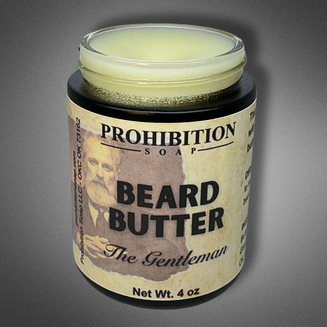 The Gentleman Beard Butter - prohibitionsoap.com