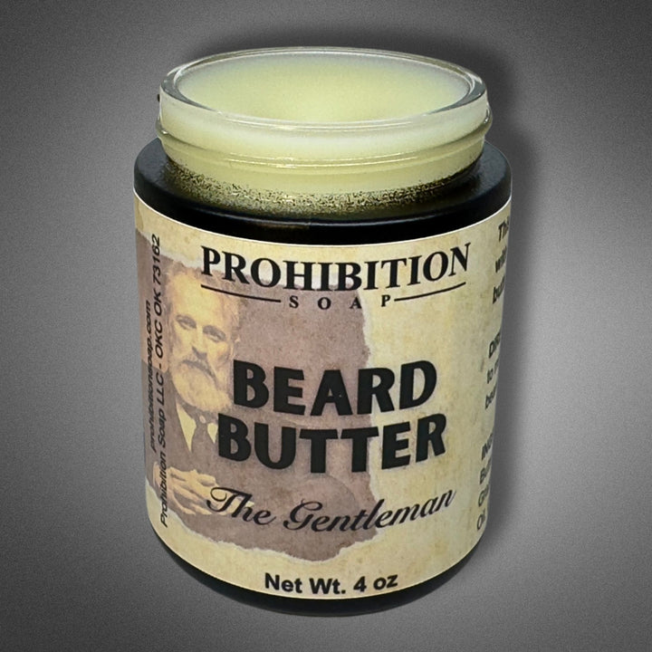 The Gentleman Beard Butter - prohibitionsoap.com