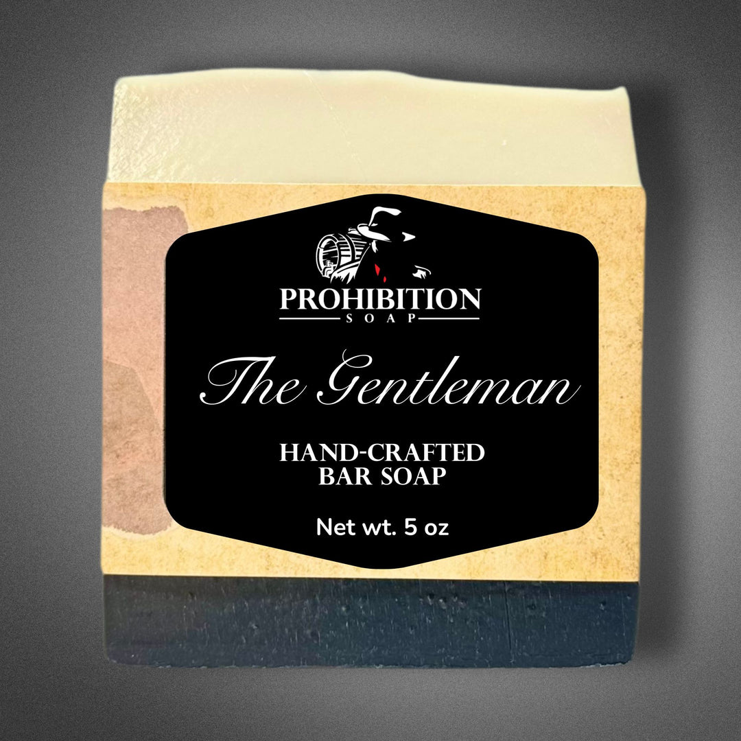 The gentleman Handmade Bar Soap - prohibitionsoap.com