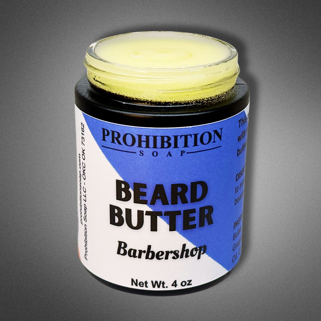barbershop beard butter - prohibitionsoap.com