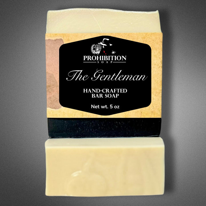 The gentleman Handmade Bar Soap - prohibitionsoap.com