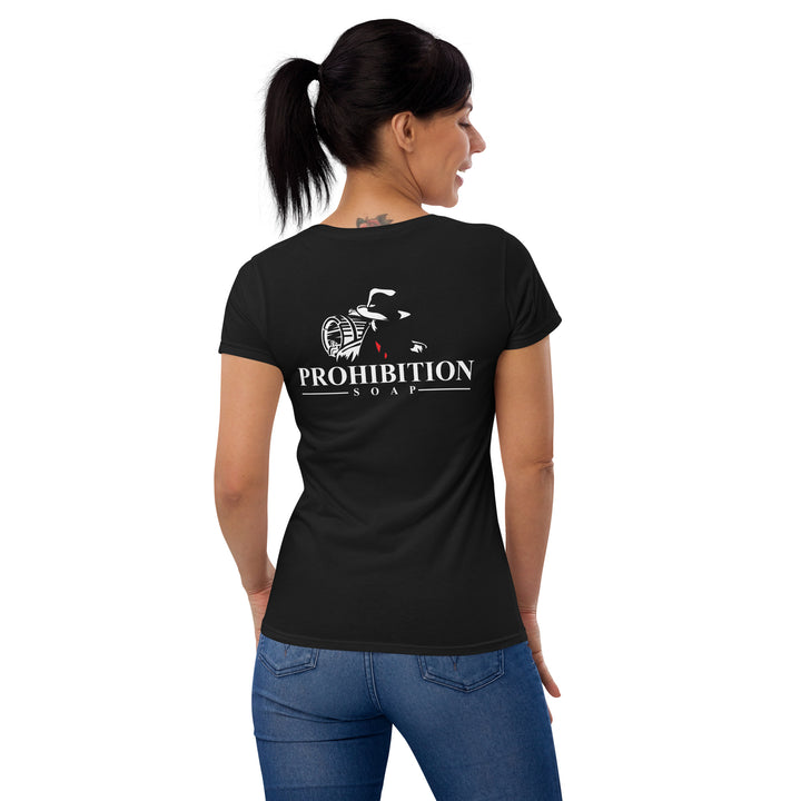 Women's Classic Prohibition Soap Logo Fitted T-shirt