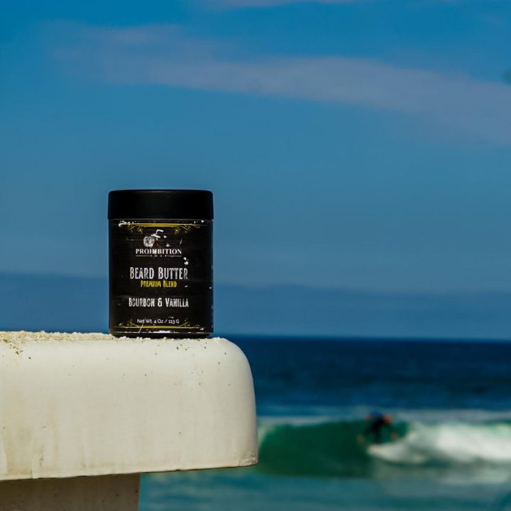 Bourbon and Vanilla Beard Butter - prohibitionsoap.com