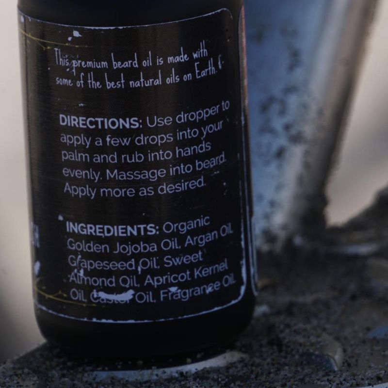 Kentucky Bourbon Beard Oil - prohibitionsoap.com