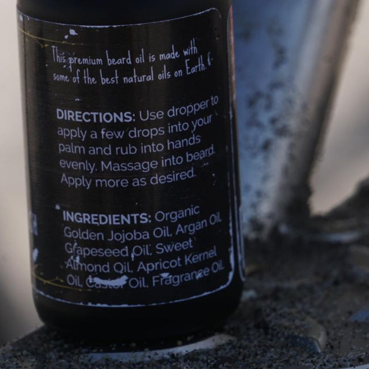 Kentucky Bourbon Beard Oil - prohibitionsoap.com