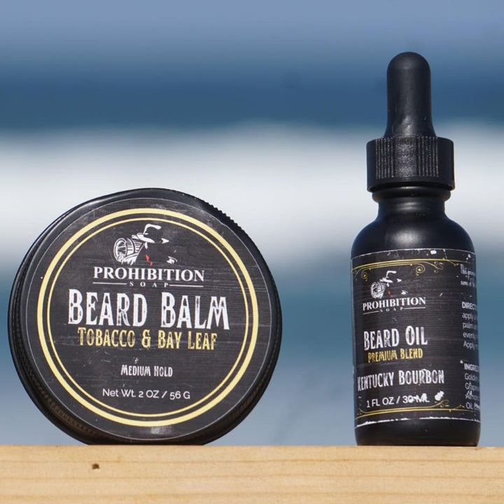 Kentucky Bourbon Beard Oil - prohibitionsoap.com