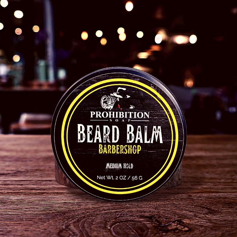Barbershop Beard Balm - prohibitionsoap.com