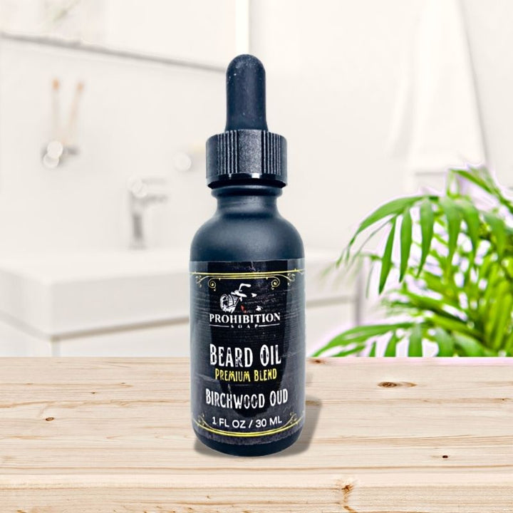 Birchwood Oud Beard Oil - prohibitionsoap.com