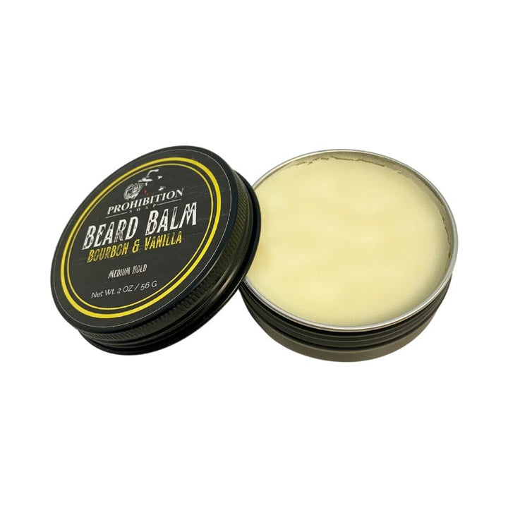 Bourbon and Vanilla Beard Balm - prohibitionsoap.com