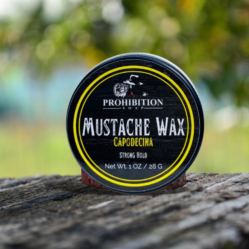 Capodecina Mustache Wax - prohibitionsoap.com