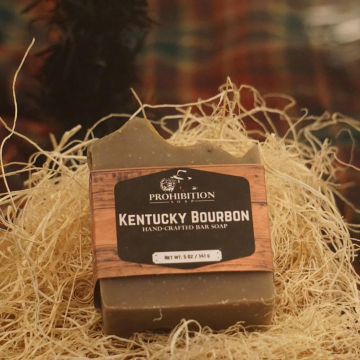 Kentucky Bourbon Handmade Bar Soap - prohibitionsoap.com