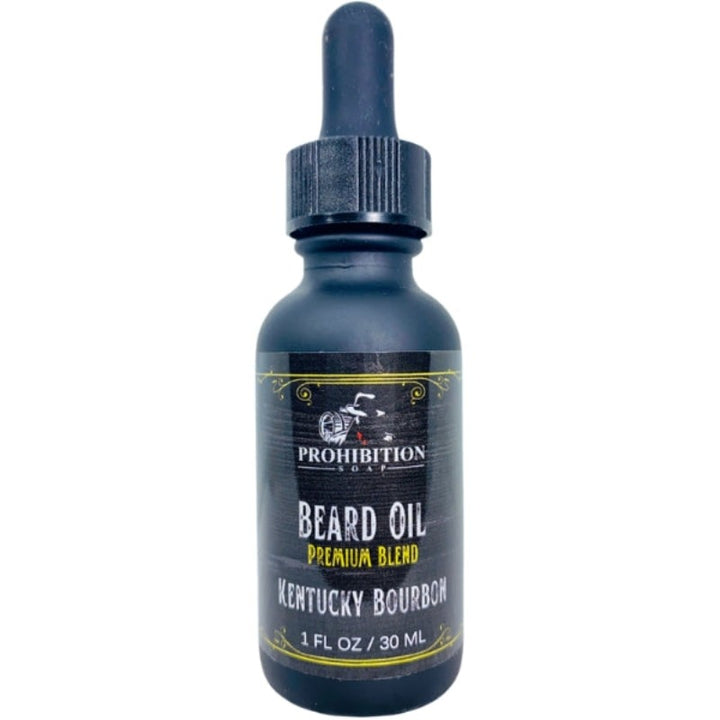 Kentucky Bourbon Beard Oil - prohibitionsoap.com
