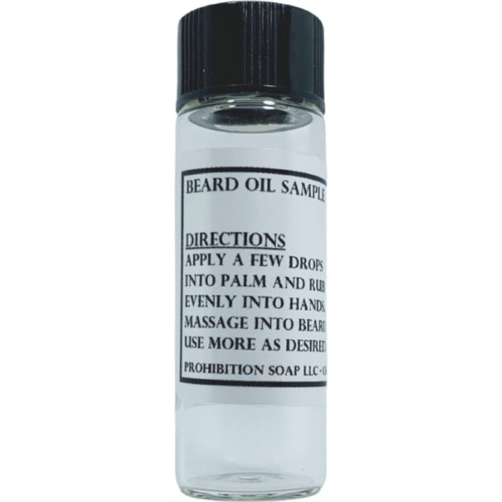 Beard Oil Sample - prohibitionsoap.com