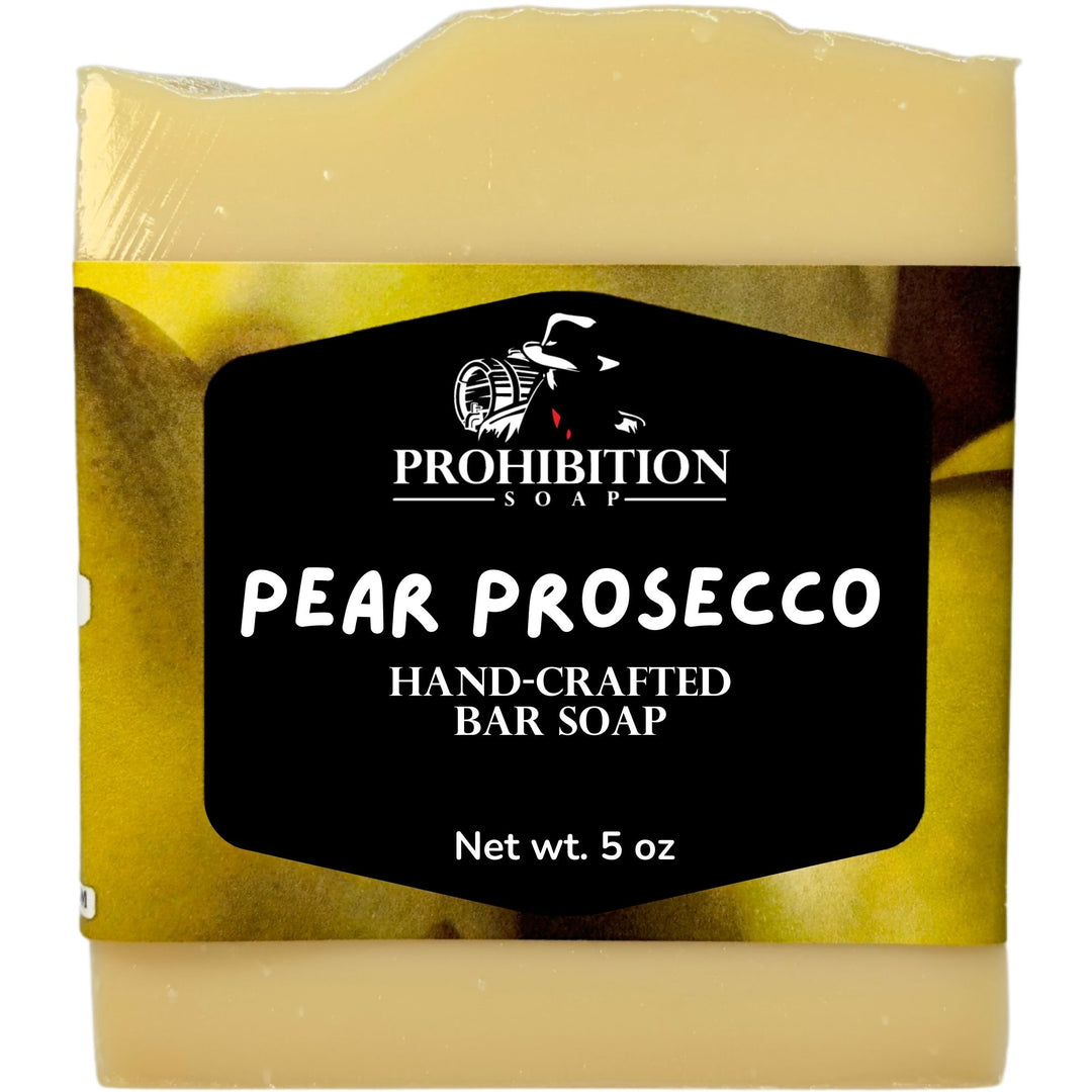 Pear Prosecco Handmade Bar Soap - prohibitionsoap.com