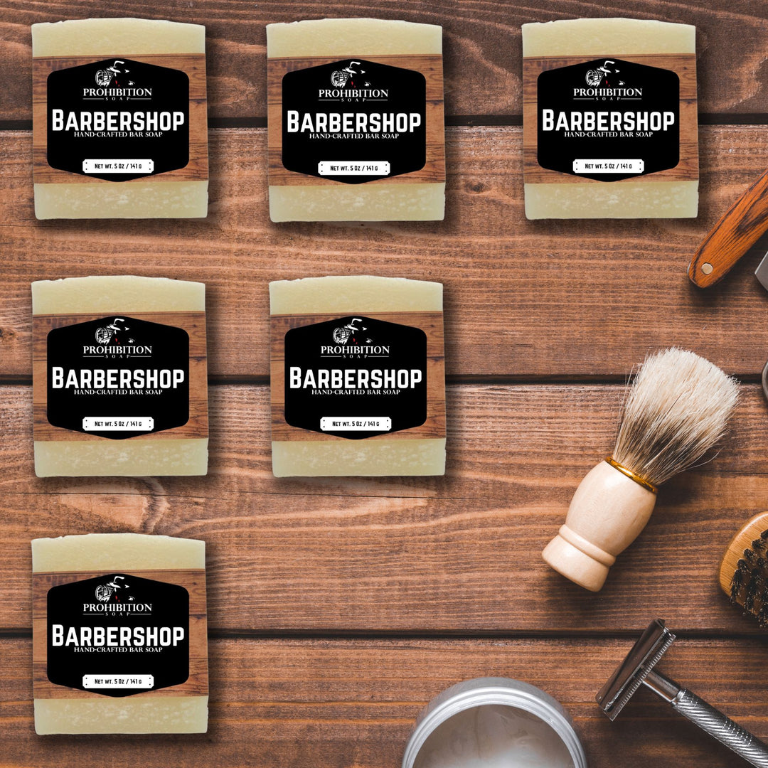 barbershop handmade soap - prohibitionsoap.com
