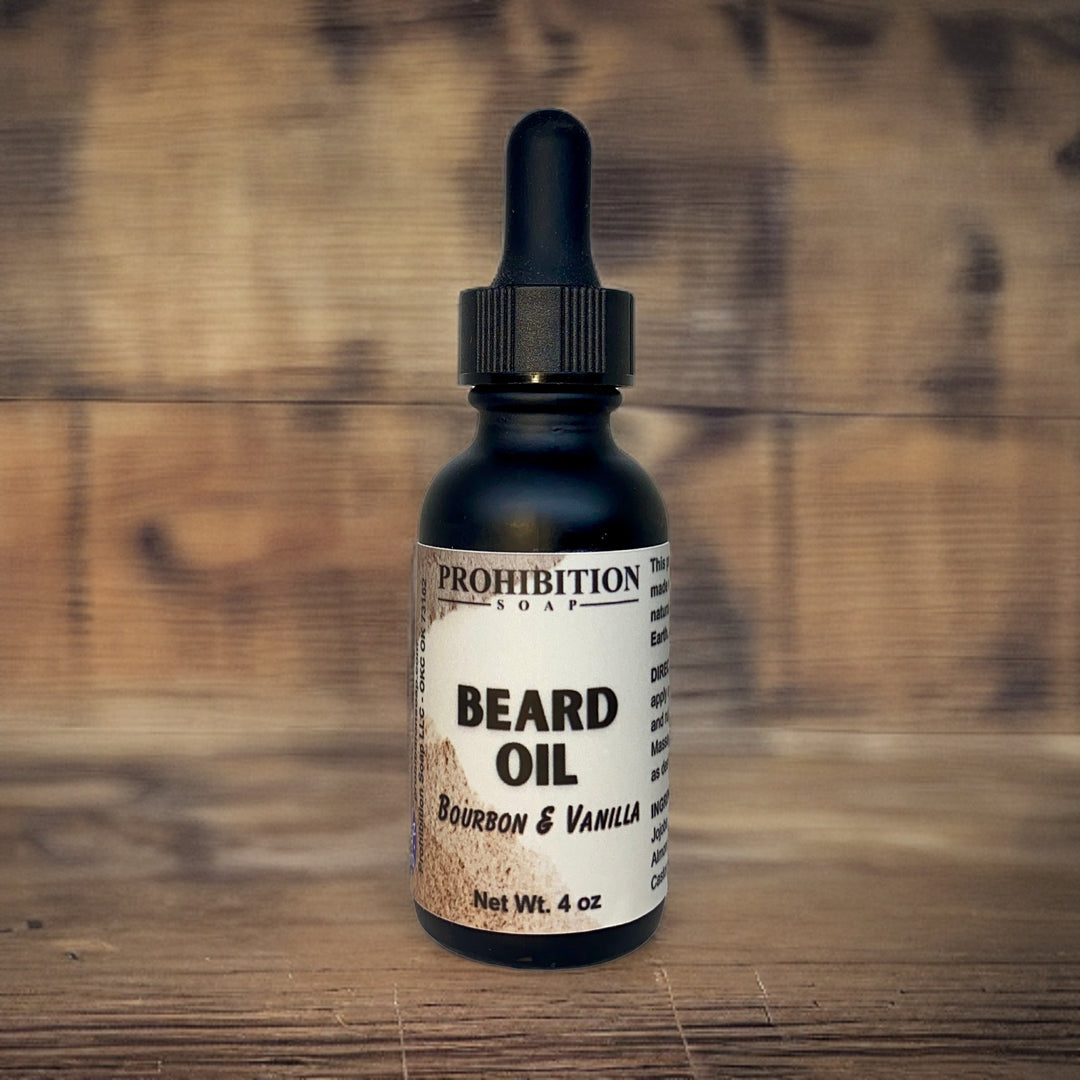 Bourbon & Vanilla Beard Oil