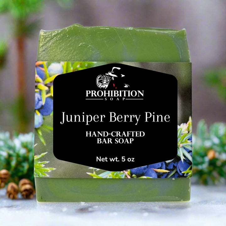 Juniper Berry Pine Bar Soap - prohibitionsoap.com