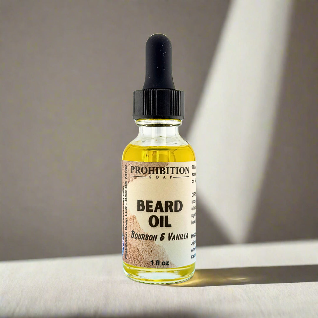 Bourbon & Vanilla Beard Oil