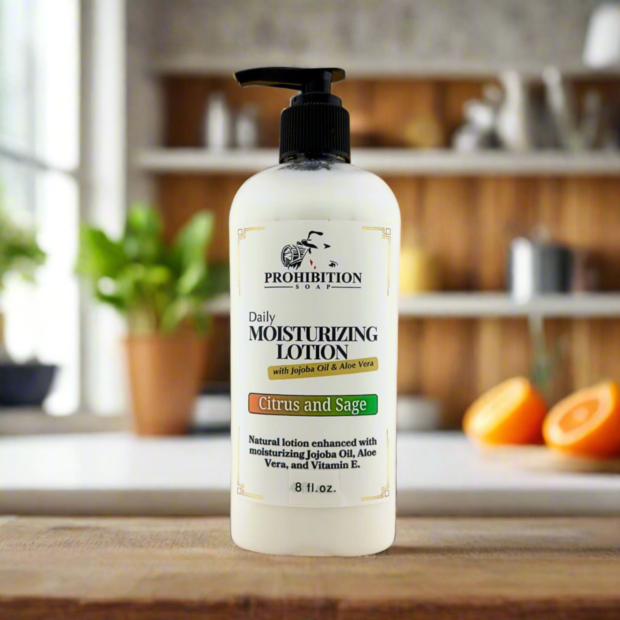 Citrus Sage Lotion - Handcrafted Natural Daily Moisturizer
