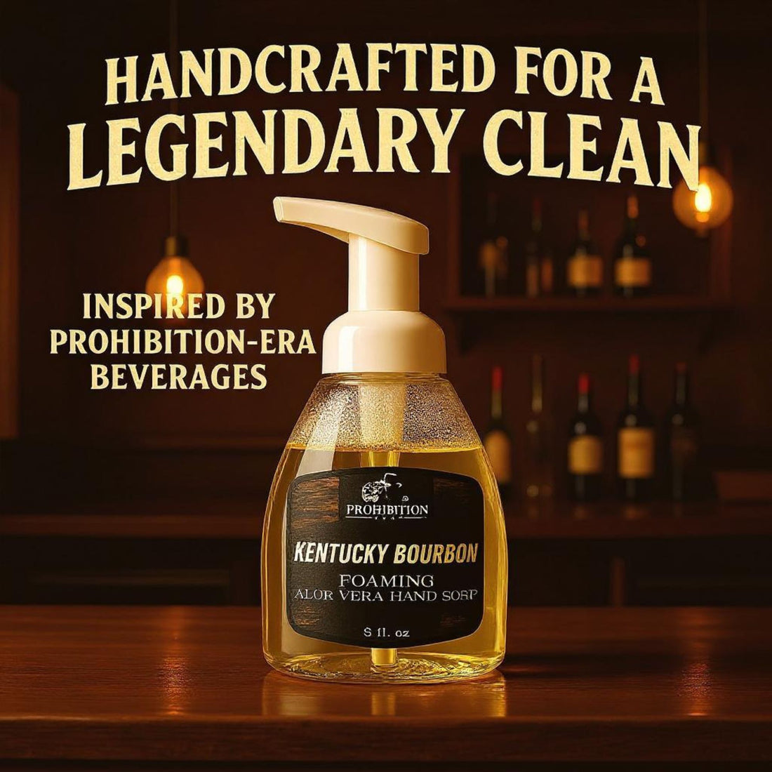 Prohibition Soap foaming aloe vera hand soap