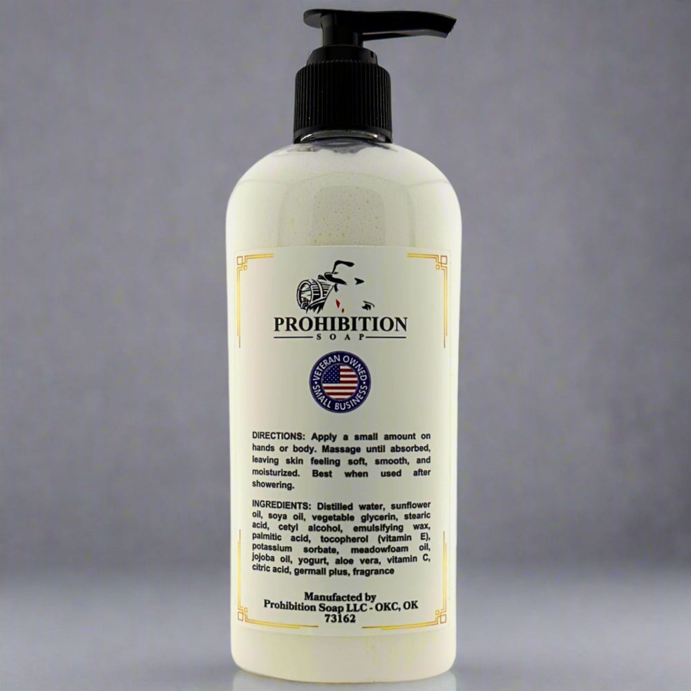 Strawberry Martini daily moisturizing lotion - prohibitionsoap.com