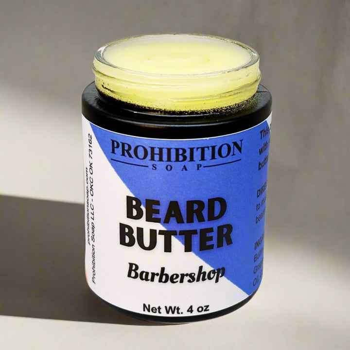 barbershop beard butter - prohibitionsoap.com