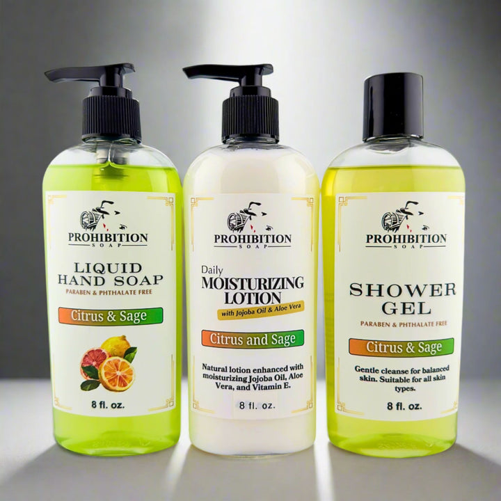 Citrus & Sage Body Care Bundle