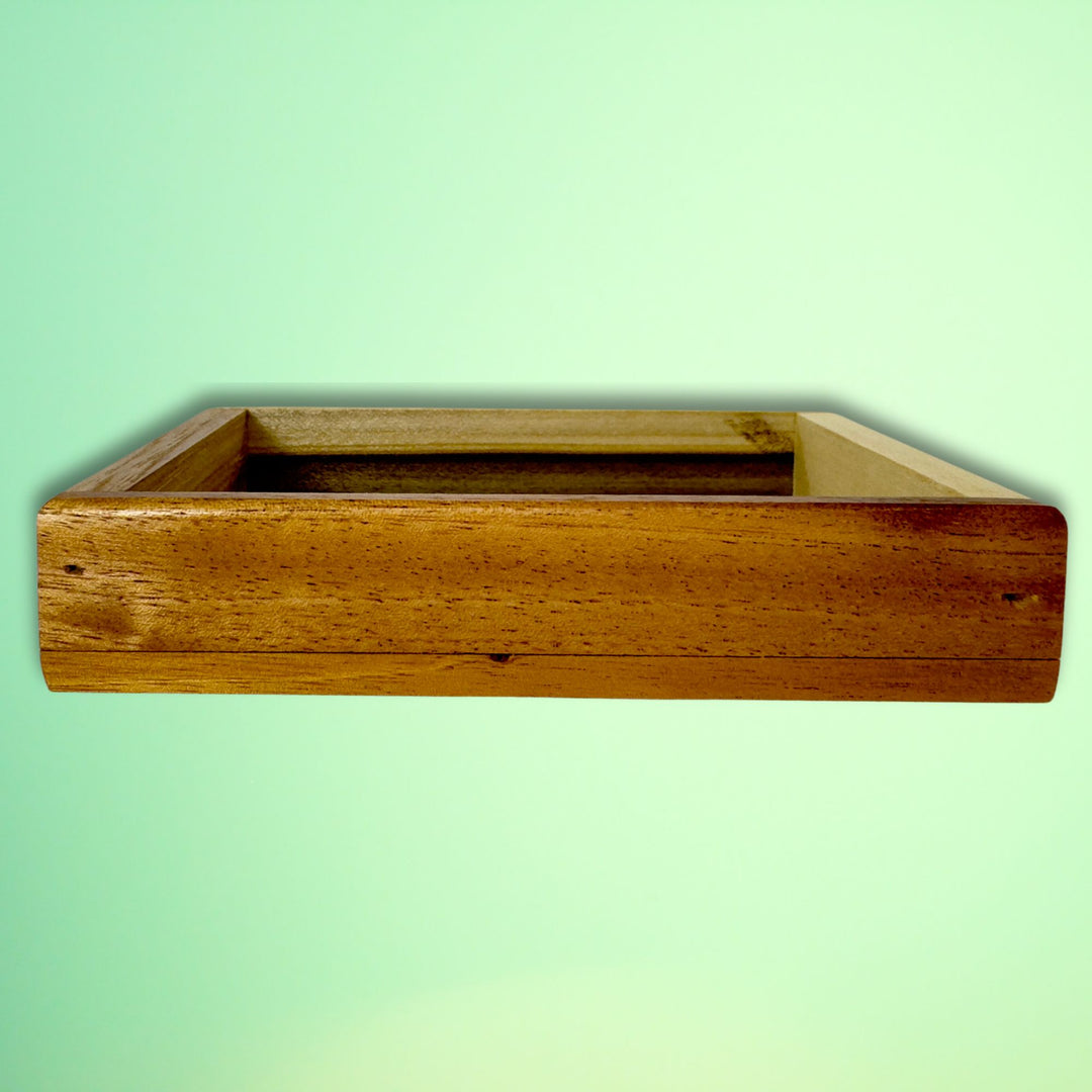 Colorful Wood Finished Soap Tray