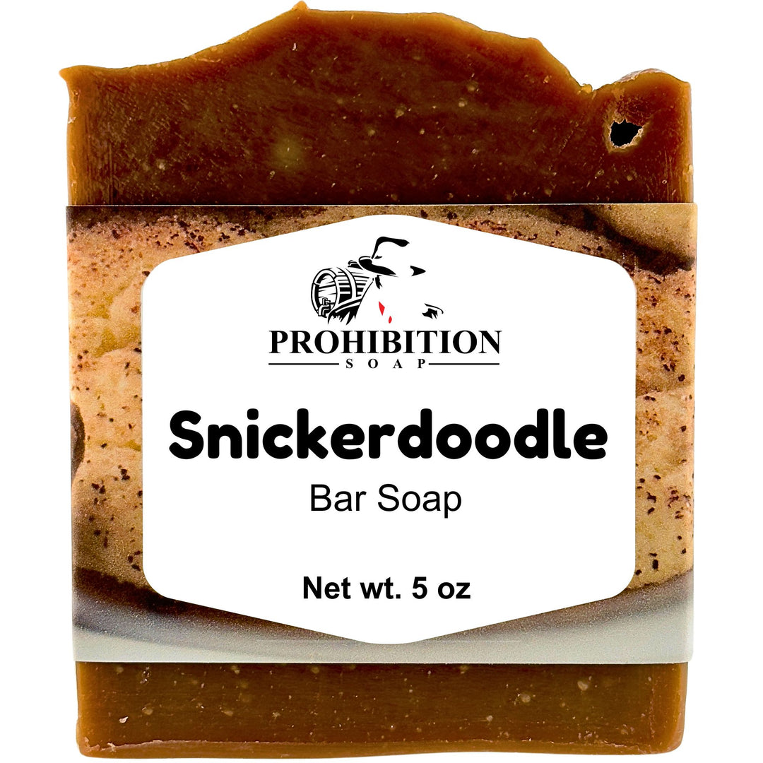 Snickerdoodle Bar Soap - prohibitionsoap.com