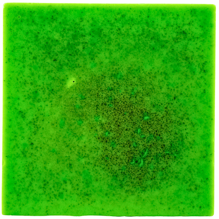 Up close shot of green soap