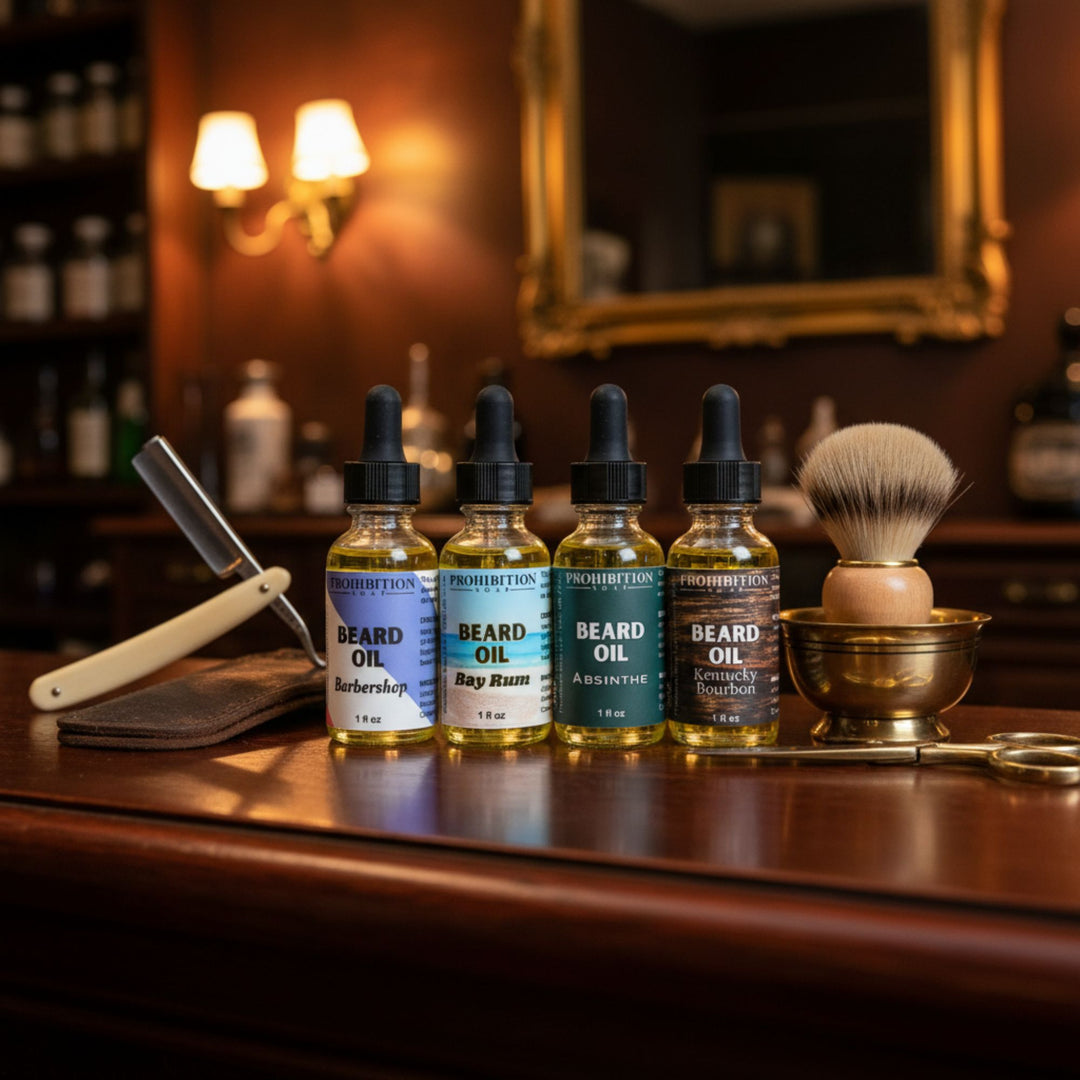 Prohibition Beard Oil 4-Pack