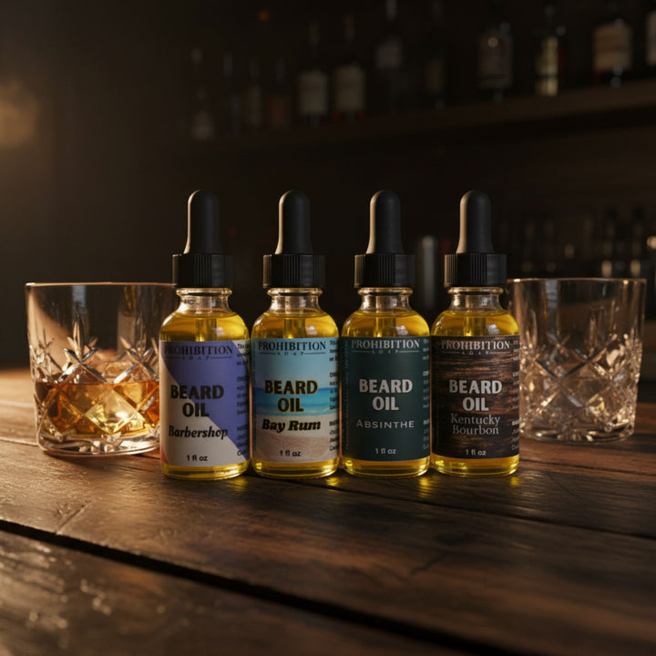 Prohibition Beard Oil 4-Pack