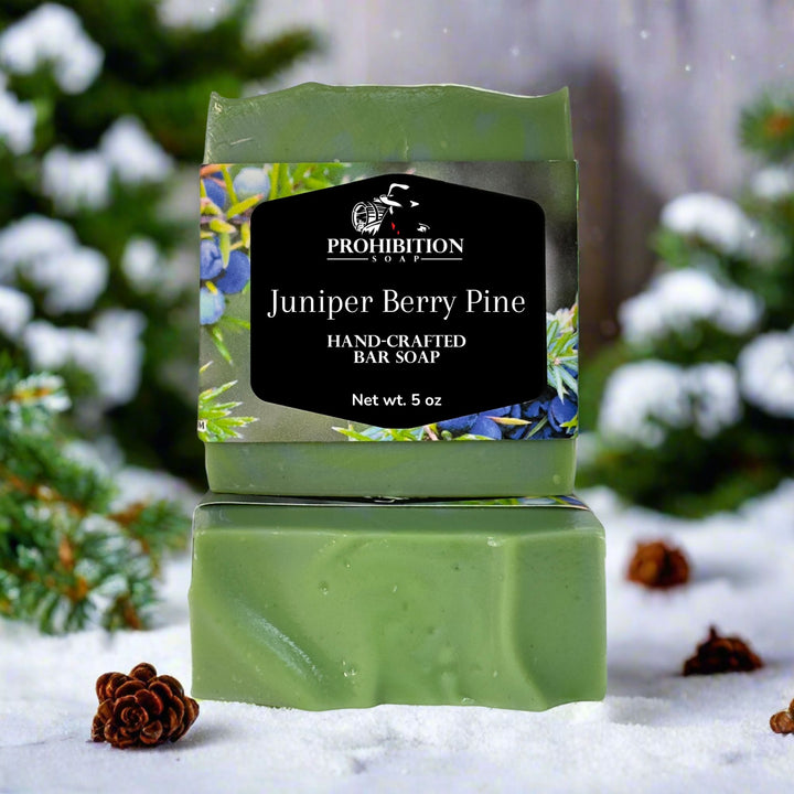 Juniper Berry Pine Bar Soap - prohibitionsoap.com