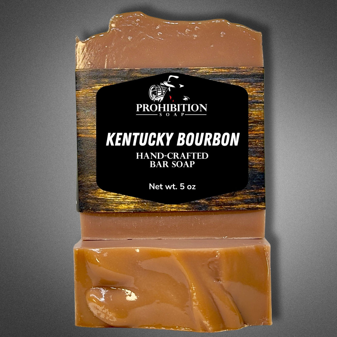 Kentucky Bourbon Handmade Bar Soap - prohibitionsoap.com