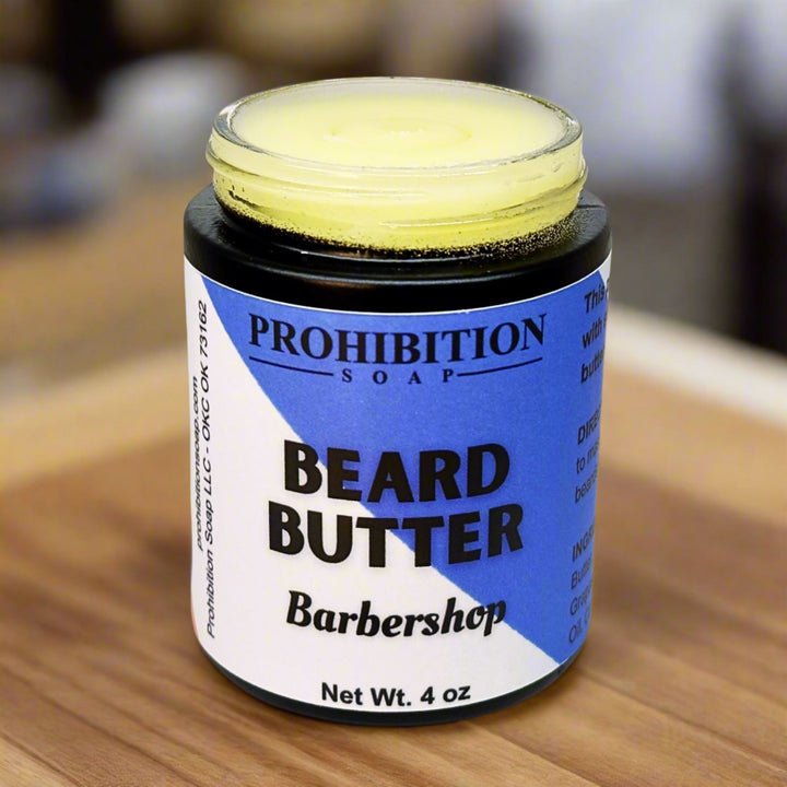 barbershop beard butter - prohibitionsoap.com