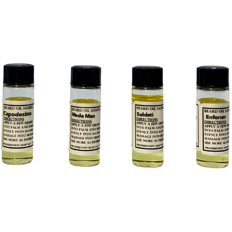 Welcome to the Family Beard Oil Sample 4 Pack