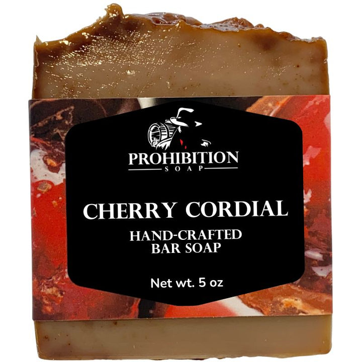 Cherry Cordial Bar Soap - Prohibitionsoap.com