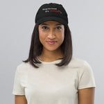 Slogan Distressed Dad Hat