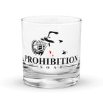 Prohibition Soap Rocks Glass
