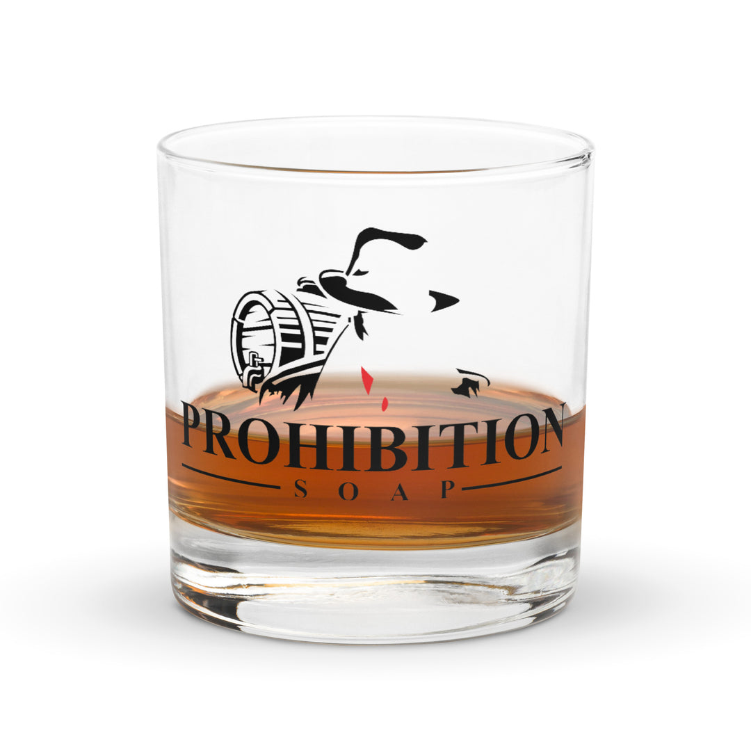 Prohibition Soap Rocks Glass