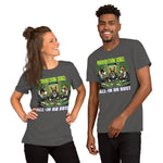 Prohibition Dogs: All-In or Bust T-shirt, Unisex
